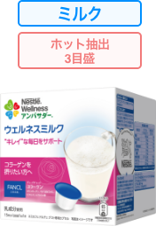 ネスレ ウェルネスミルク “キレイ”な毎日をサポート