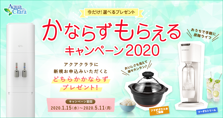 かならずもらえるキャンペーン2020