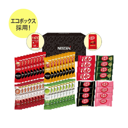 ネスカフェ スティック & キットカットバラエティ ギフトセット【N30-NKK】