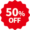 50% OFF