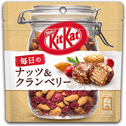キットカット 毎日のナッツ&クランベリー パウチ 36g
