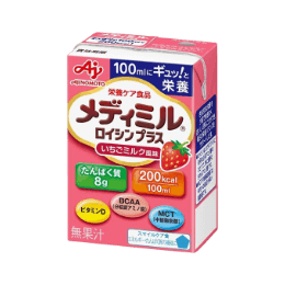 メディミル ロイシン プラス いちごミルク風味 100ml×15本