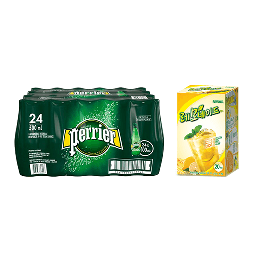 ペリエ 500ml ペリエ&ネスレ レモネード ミックス セット