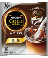 ネスカフェ ゴールドブレンド コク深め ポーション 無糖 1袋8個入り