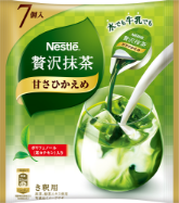 ネスレ 贅沢抹茶 ポーション 甘さひかえめ 7個