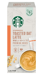スターバックス® プレミアム ミックス 香ばしい オーツ ラテ 4本