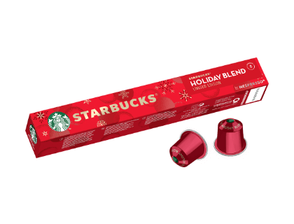 スターバックス(R) ホリデー ブレンド ネスプレッソ 専用カプセル(10杯分)