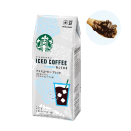 スターバックス レギュラーコーヒー(豆) アイスコーヒー ブレンド 220g