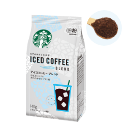 スターバックス レギュラーコーヒー(粉) アイスコーヒー ブレンド 140g