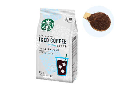 スターバックス レギュラーコーヒー(粉)アイスコーヒー ブレンド 140g