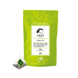 白桃煎茶ティーバッグ 10個 パック入 白桃煎茶ティーバッグ 10個 パック入