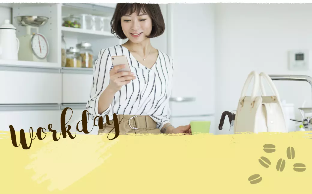 時間のない朝も、すぐにできるドルチェ グストで1日のスタートを。